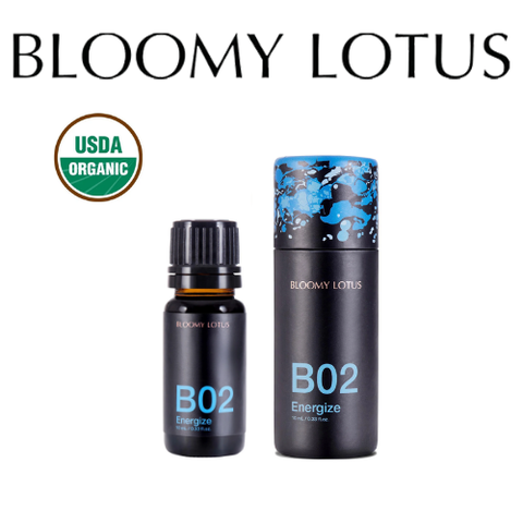 Hỗn hợp tinh dầu Năng lượng hữu cơ B02 Energize Essential Oil