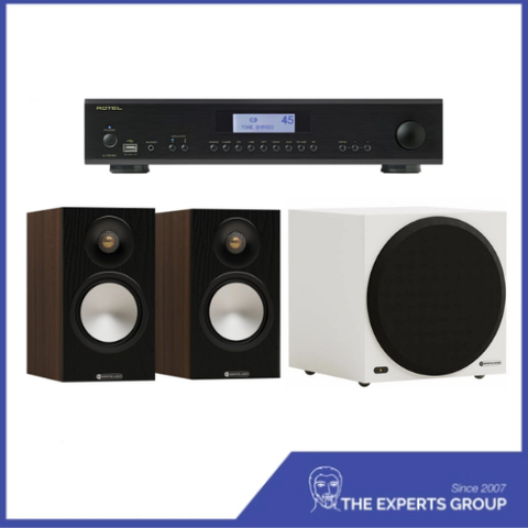 Combo Nhập Môn: Monitor Bronze 50 7G + Monitor Vestra W10 + Rotel A14 Mk2