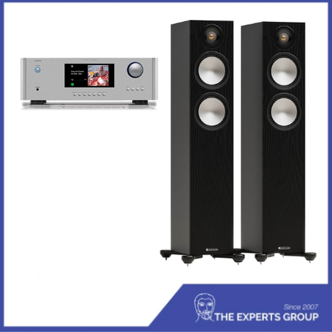 Combo Hi-Fi: Monitor Audio Silver 300 7G - Rotel RAS 5000