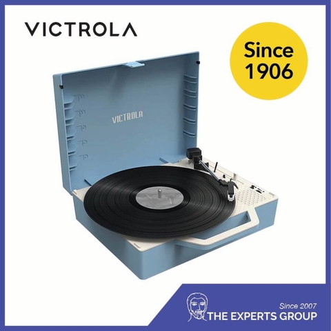 [Giảm 10%] Máy Hát Đĩa Than Bluetooth Victrola RESPIN [#VSC-725SB]