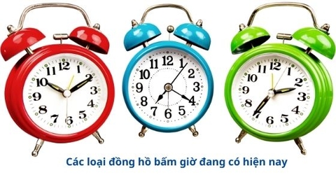 Các loại đồng hồ bấm giờ đếm ngược đang có hiện nay