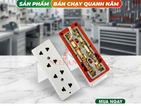 Ổ cắm điện lõi sứ có tốt không? Ưu điểm và cách lựa chọn phù hợp