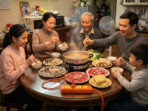 Ổ cắm chịu tải cho quán ăn, quán lẩu và bếp công nghiệp