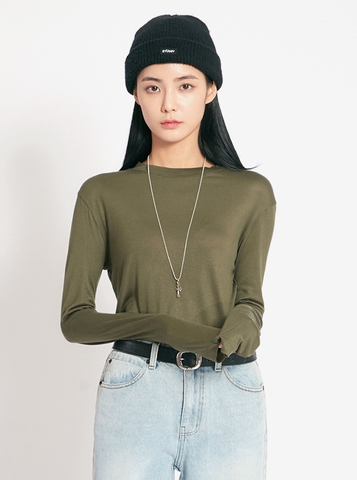 Áo giữ nhiệt nữ xanh