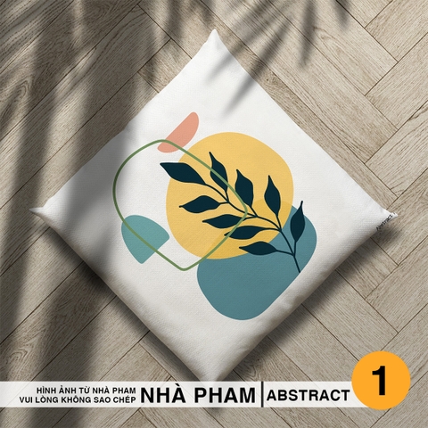 ĐỆM VUÔNG ABSTRACT - HÌNH 01