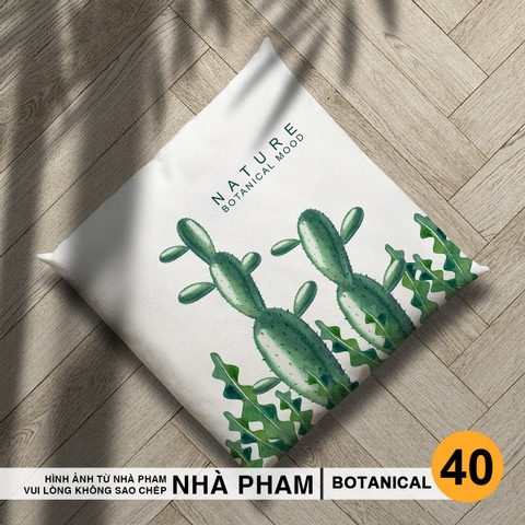 ĐỆM VUÔNG BOTANICAL - HÌNH 40