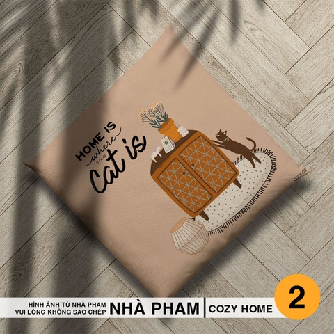 ĐỆM VUÔNG COZY HOME - HÌNH 02