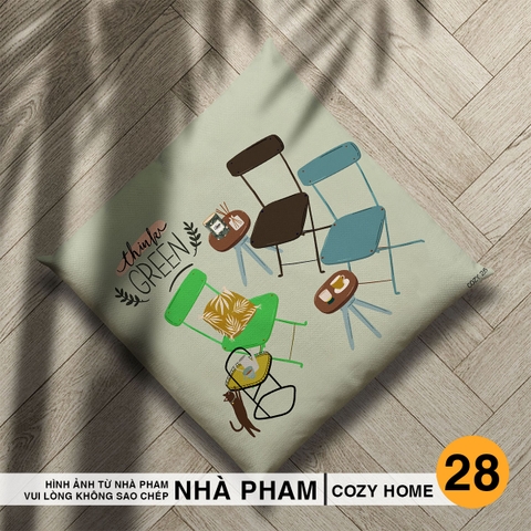 ĐỆM VUÔNG COZY HOME - HÌNH 28