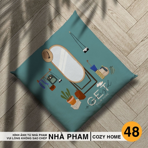 ĐỆM VUÔNG COZY HOME - HÌNH 48