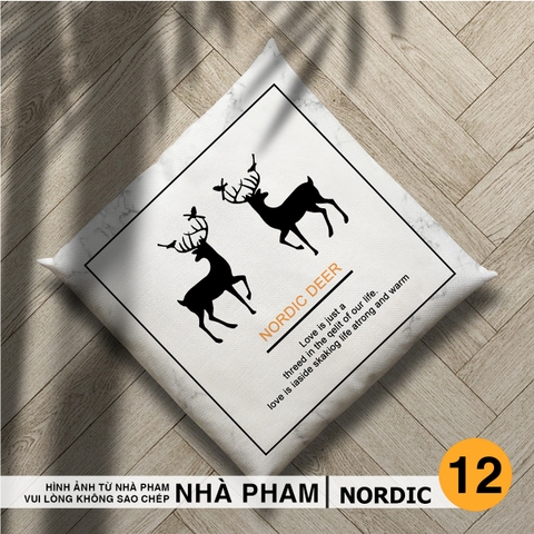 ĐỆM VUÔNG NORDIC - HÌNH 12
