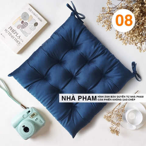 ĐỆM VUÔNG VẢI NHUNG 50CM - HÌNH 08
