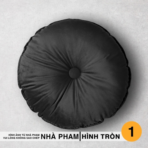 GỐI SOFA HÌNH TRÒN - MÀU 01