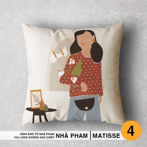 GỐI SOFA ABSTRACT GIRL - HÌNH 04