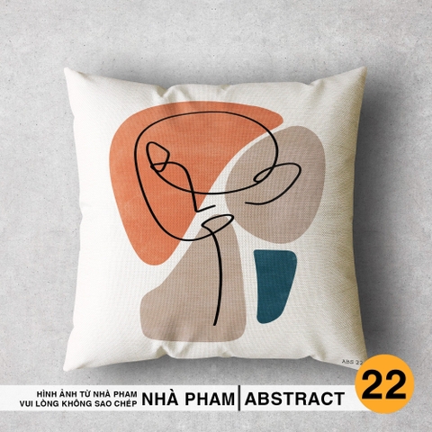 GỐI SOFA ABSTRACT - HÌNH 22