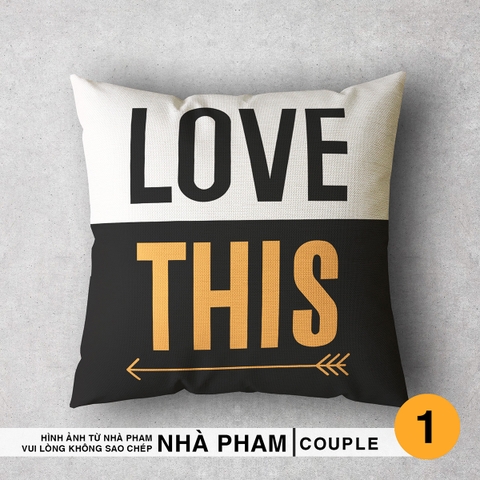 GỐI SOFA COUPLE - HÌNH 01