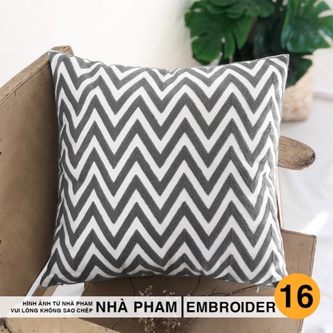 GỐI SOFA EMBROIDER - HÌNH 16