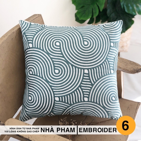 GỐI SOFA EMBROIDER - HÌNH 06