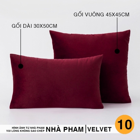 GỐI VUÔNG SOFA VELVET - HÌNH 10