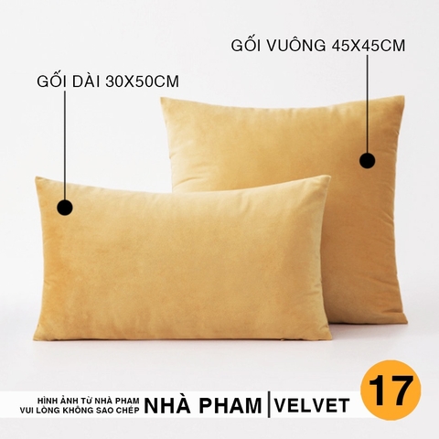 GỐI VUÔNG SOFA VELVET - HÌNH 17