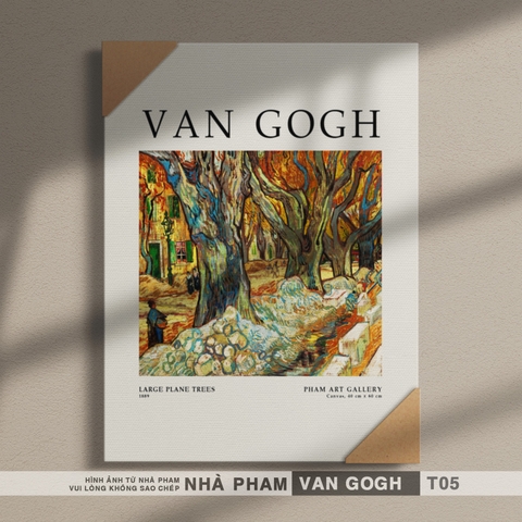 TRANH CANVAS VAN GOGH - 40X60CM - TRANH 05