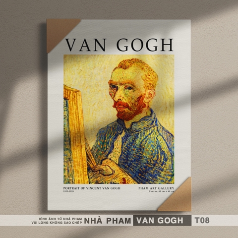 TRANH CANVAS VAN GOGH - 30X40CM - TRANH 08