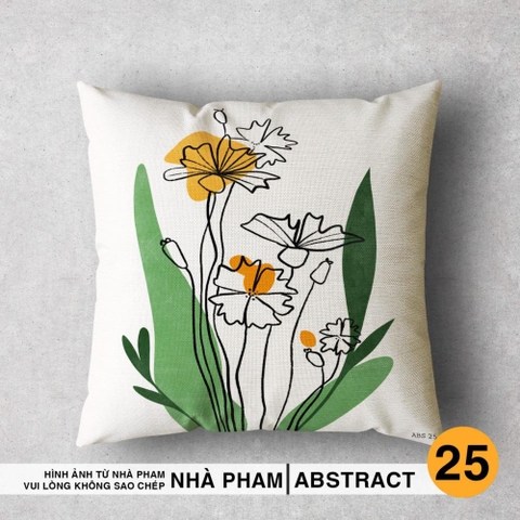 VỎ GỐI SOFA ABSTRACT - HÌNH 25