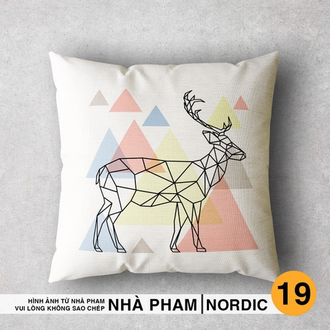 VỎ GỐI SOFA NORDIC - HÌNH 19