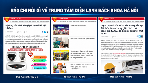 Điện lạnh Bách Khoa – Địa chỉ sửa chữa điện lạnh tại Hà Nội