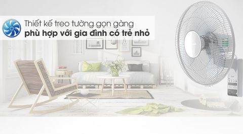 Top 5+ Quạt treo tường điều khiển từ xa tốt nhất 2020