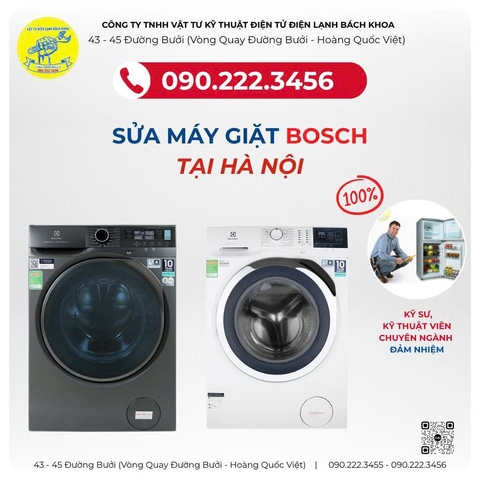 Sửa máy giặt BOSCH Intimex Hoàng Quốc Việt