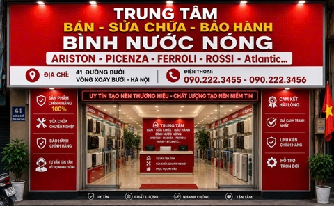 Điện Thoại sửa chữa bảo hành bình Ariston Tại đường Xuân Thủy - 0902223456