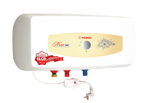 Bình nóng lạnh gián tiếp Picenza ngang N15Lux - Vận chuyển lắp đặt miễn phí địa bàn Hà Nội