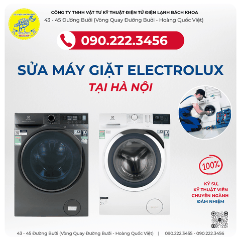 Trung tâm sửa máy giặt Electrolux tại nhà Tại phố Tôn Đức Thắng - 0902223456