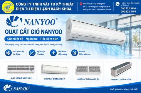 Địa chỉ bán Quạt cắt gió Nanyoo chính hãng Tại phố Vạn Bảo - 0902223456