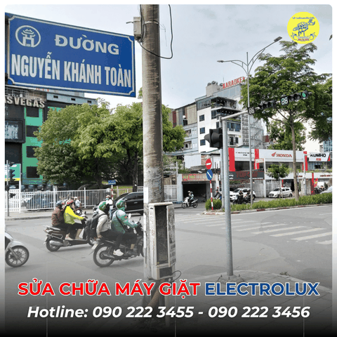 Sửa chữa máy giặt Electrolux tại Đường Nguyễn Khánh Toàn 0902223456