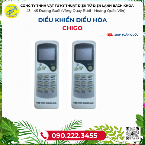 Điều khiển ĐIỀU HÒA chigo - 090.222.3455