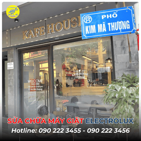 Sửa chữa máy giặt Electrolux tại Phố Kim Mã Thượng 0902223456