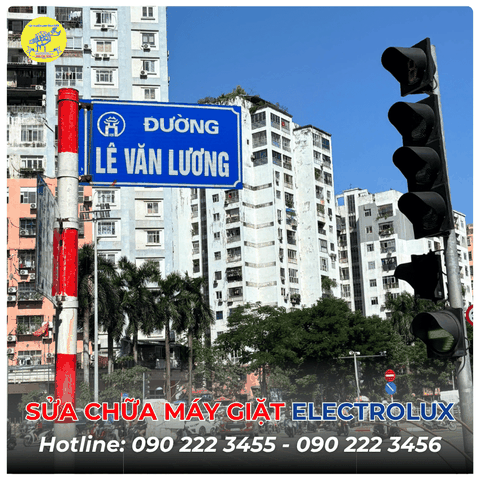 Sửa chữa máy giặt Electrolux tại Đường Lê Văn Lương 0902223456