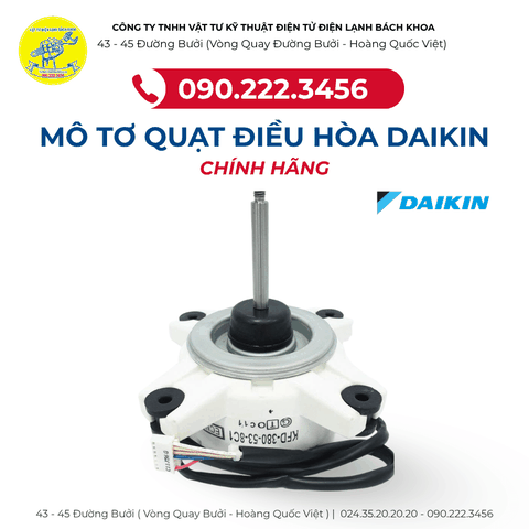 Mô tơ quạt điều hòa Daikin Tại đường Cầu Giấy - 0902223456