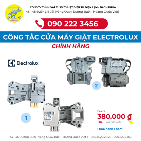 Cửa hàng bán Công tắc cửa máy giặt Electrolux Tại đường Phạm Văn Đồng - 0902223456
