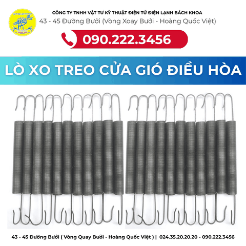 LÒ XO TREO CỬA GIÓ ĐIỀU HÒA Tại phố Thái Hà - 0902223456