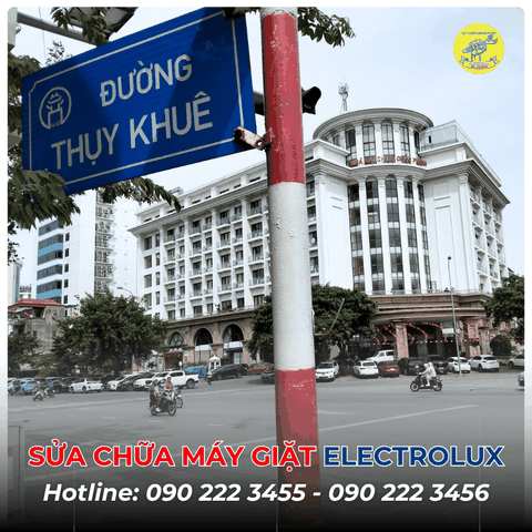 Sửa chữa máy giặt Electrolux tại Đường Thuỵ Khuê 0902223456