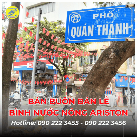 Bán buôn bán lẻ bình nước nóng Ariston tại Phố Quán Thánh 0902223456