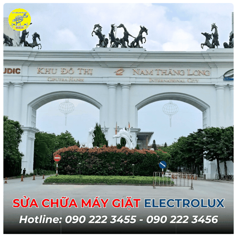 Sửa chữa máy giặt Electrolux tại KĐT Nam Thăng Long 0902223456