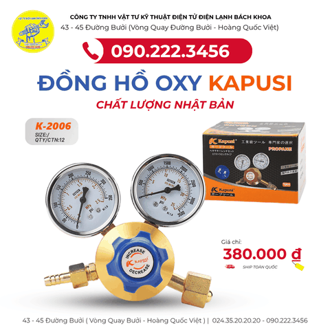 Đồng hồ Oxy Kapusi K-2006 chất lượng Nhật Bản