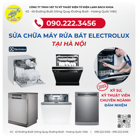 Sửa Chữa Máy Rửa Bát Electrolux Tại Hà Nội | 0902223456