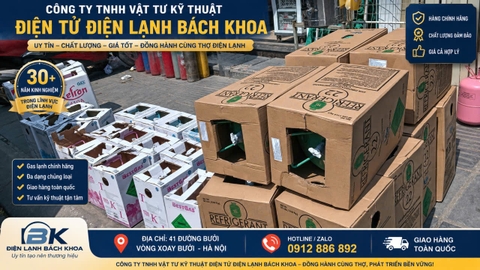 Vật tư điện lạnh bách khoa bán Gas lạnh Daikin R32  Online  tại Hà Nội 090.222.3456