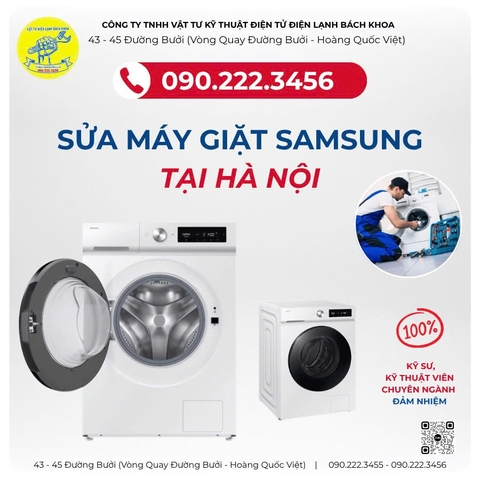 Trung tâm sửa máy giặt Samsung tại nhà Tại đường Khuất Duy Tiến - 0902223456