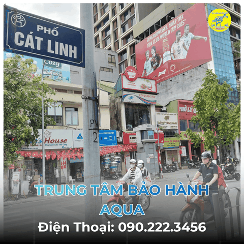 Trung Tâm Bảo Hành AQUA tại Phố Cát Linh
