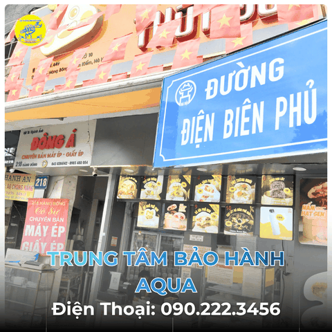 Trung Tâm Bảo Hành AQUA tại Đường Điện Biên Phủ